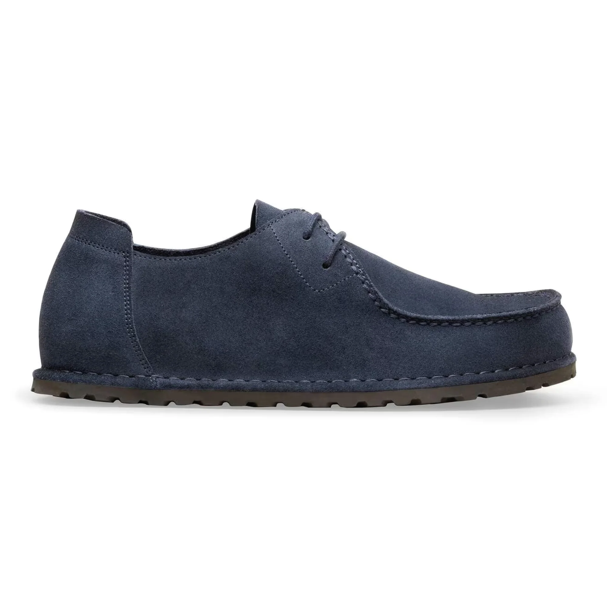 Birkenstock Scarpa da uomo in pelle scamosciata Utti Lace blu - Image 2