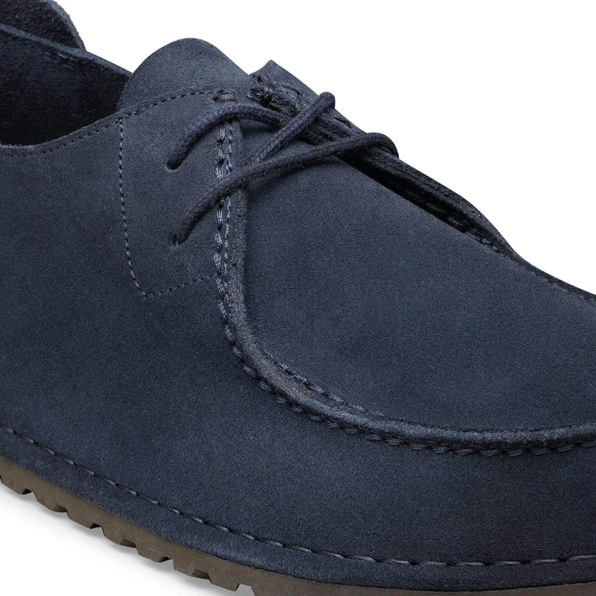 Birkenstock Scarpa da uomo in pelle scamosciata Utti Lace blu - Image 5
