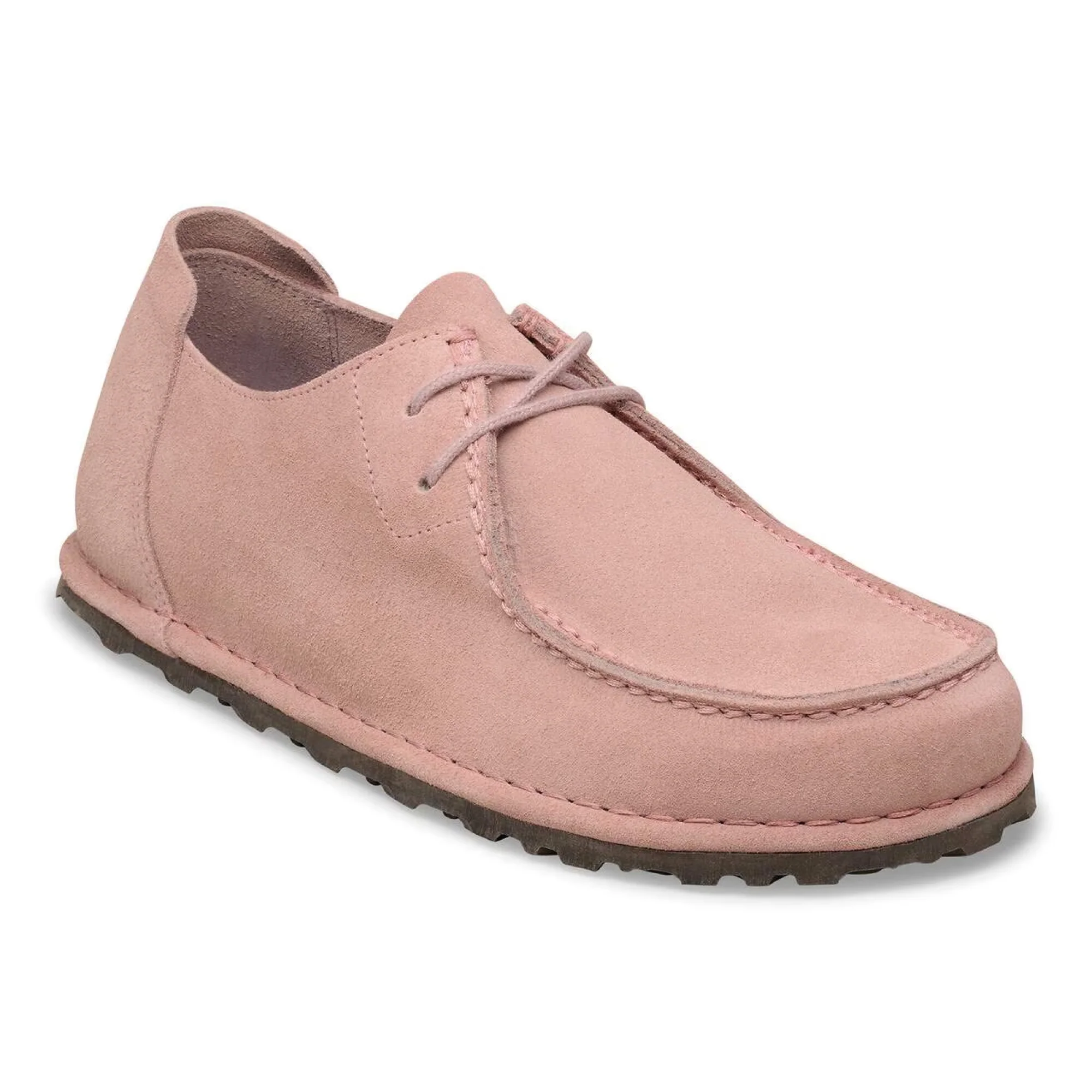 Birkenstock Scarpa da uomo in pelle scamosciata Utti Lace rosa