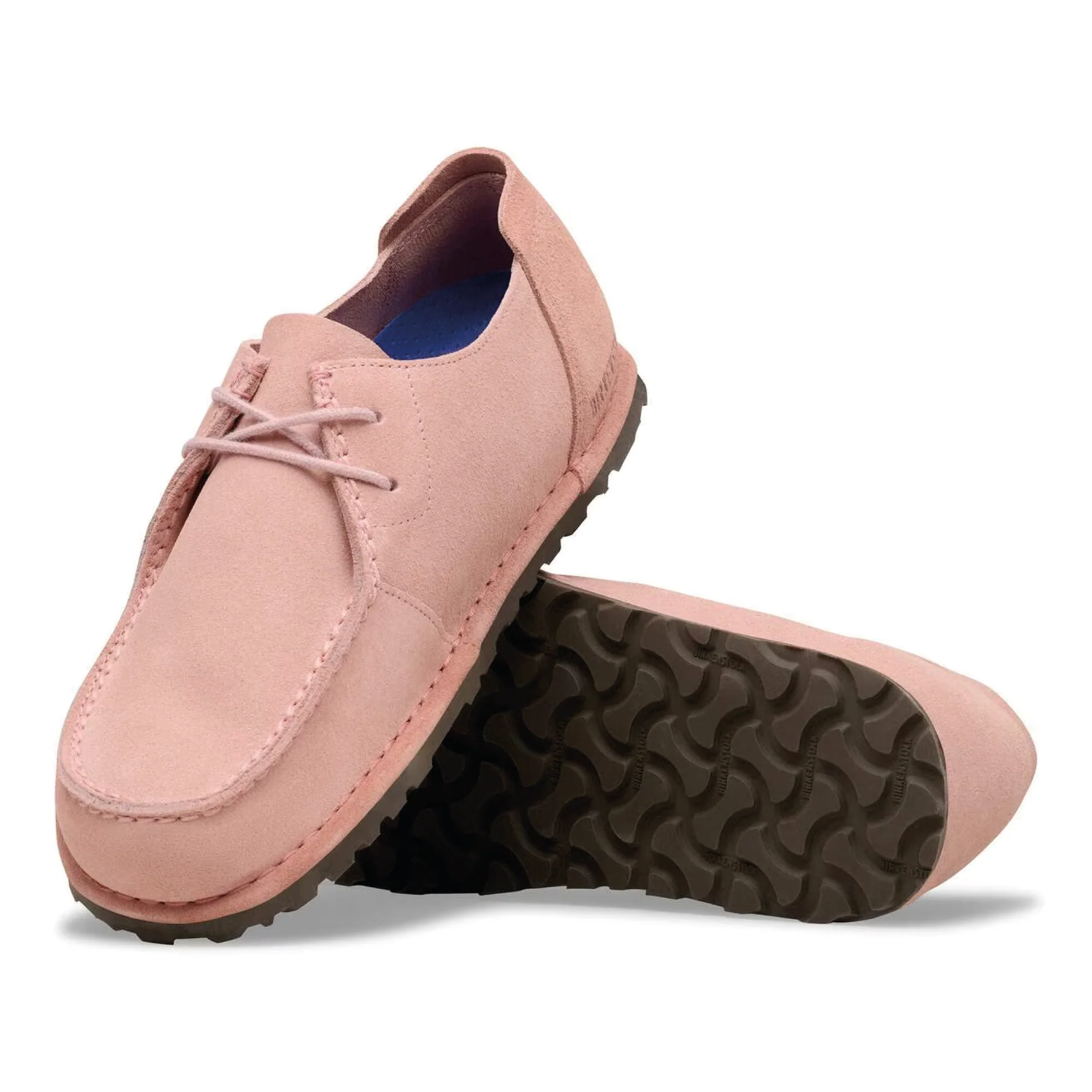 Birkenstock Scarpa da uomo in pelle scamosciata Utti Lace rosa - Image 3