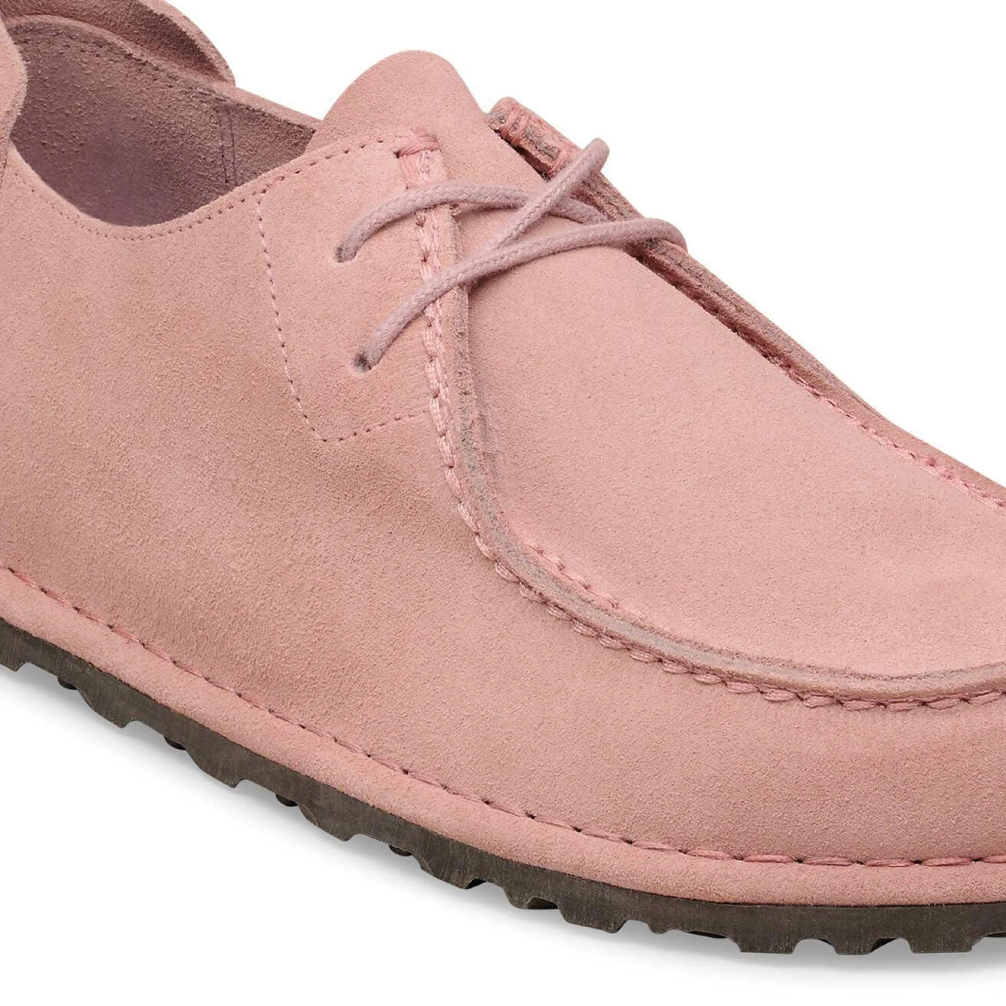 Birkenstock Scarpa da uomo in pelle scamosciata Utti Lace rosa - Image 5