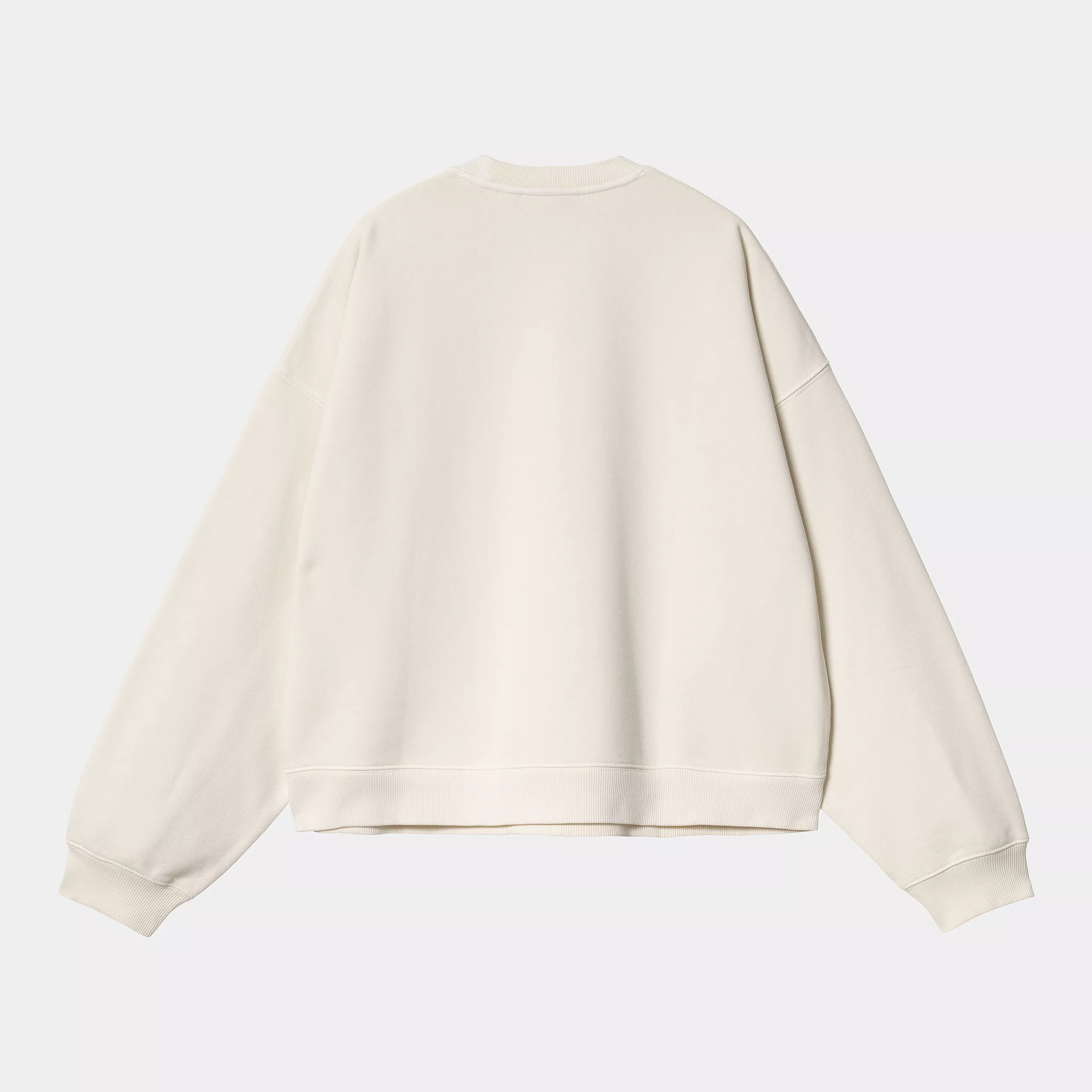 Carhartt Wip Felpa girocollo da donna Benton panna - Image 2
