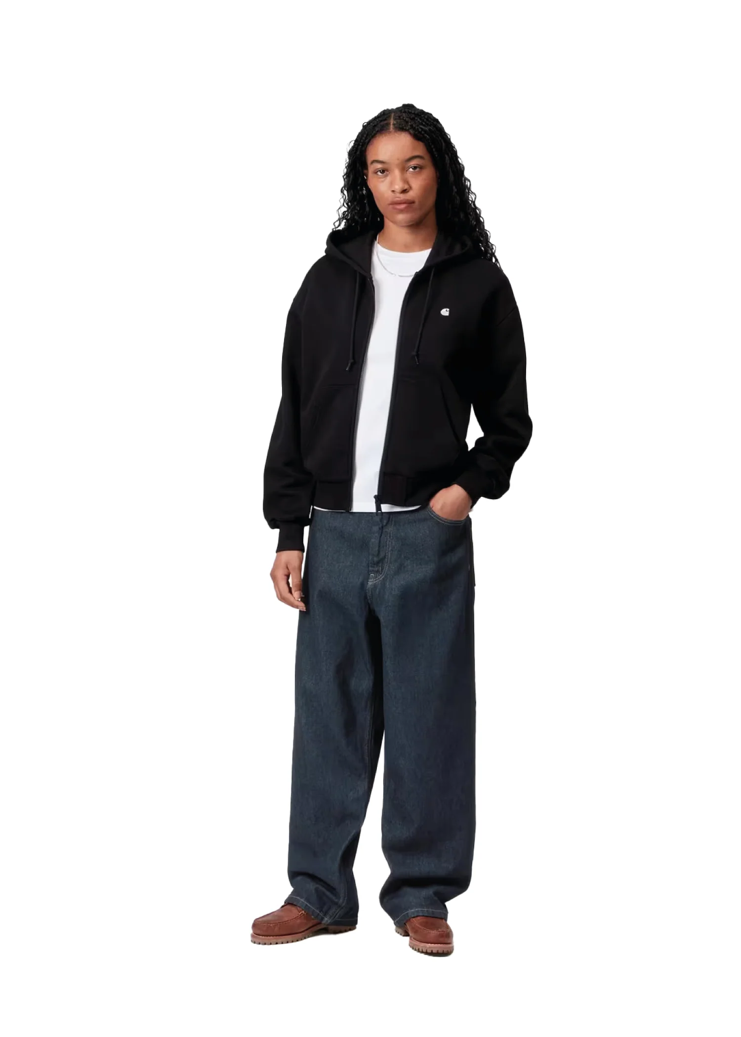 Carhartt Wip Jeans largo da donna Brandon - Image 4