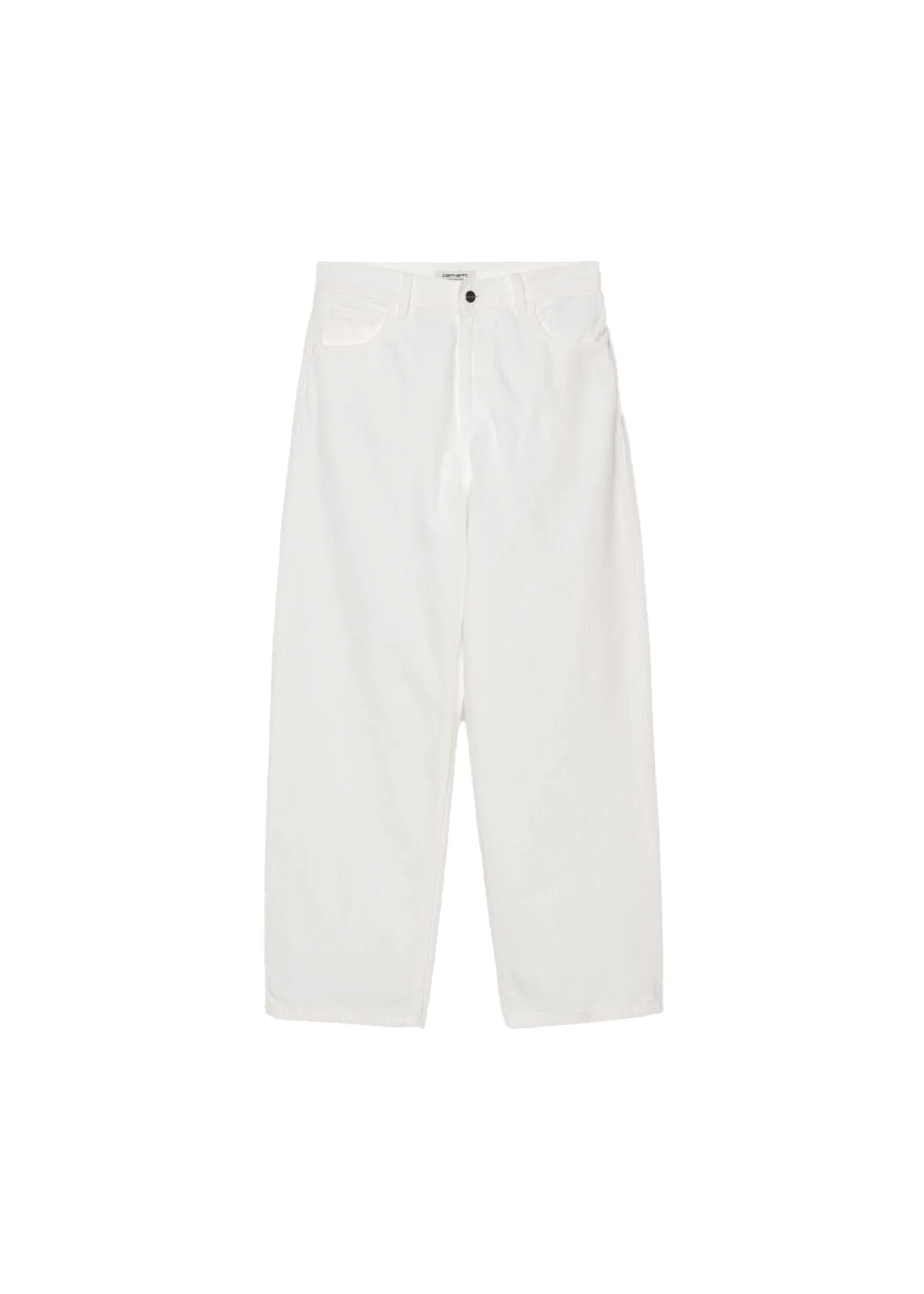 Carhartt Wip Jeans largo da donna Brandon bianco