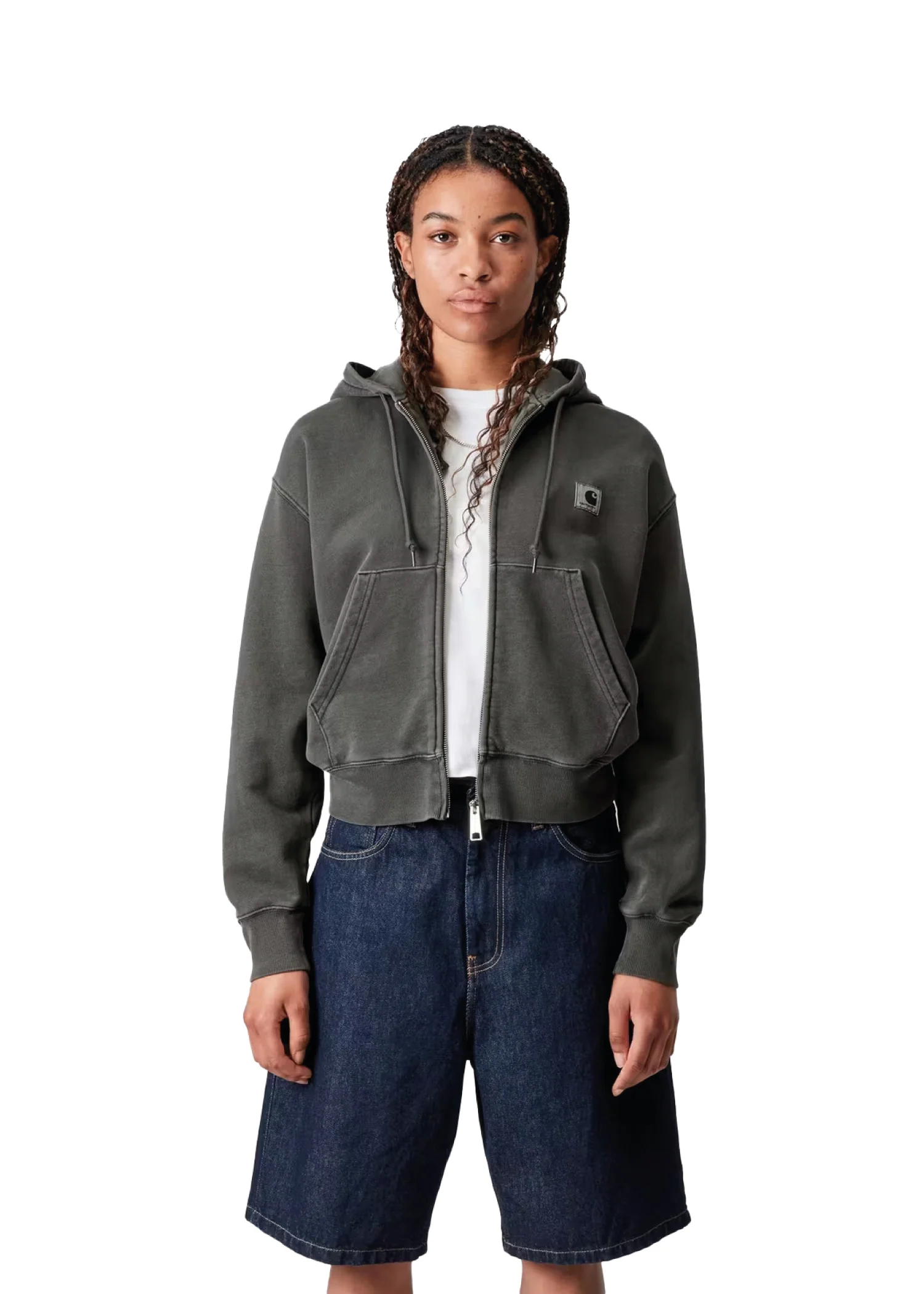Carhartt Wip Felpa con zip e cappuccio da donna Nelson - Image 3