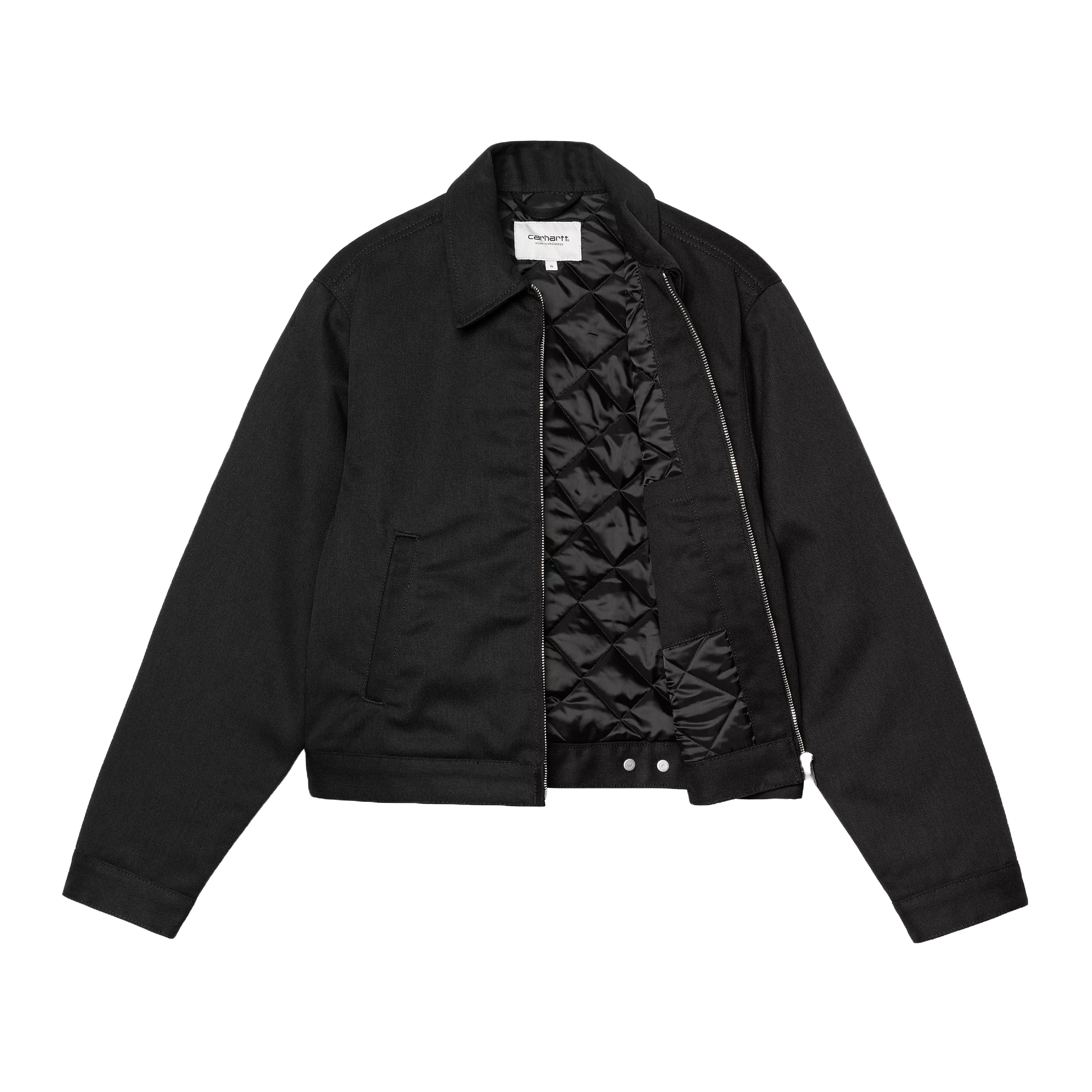 Carhartt Wip Giacca corta da donna Module Script nera - Image 2