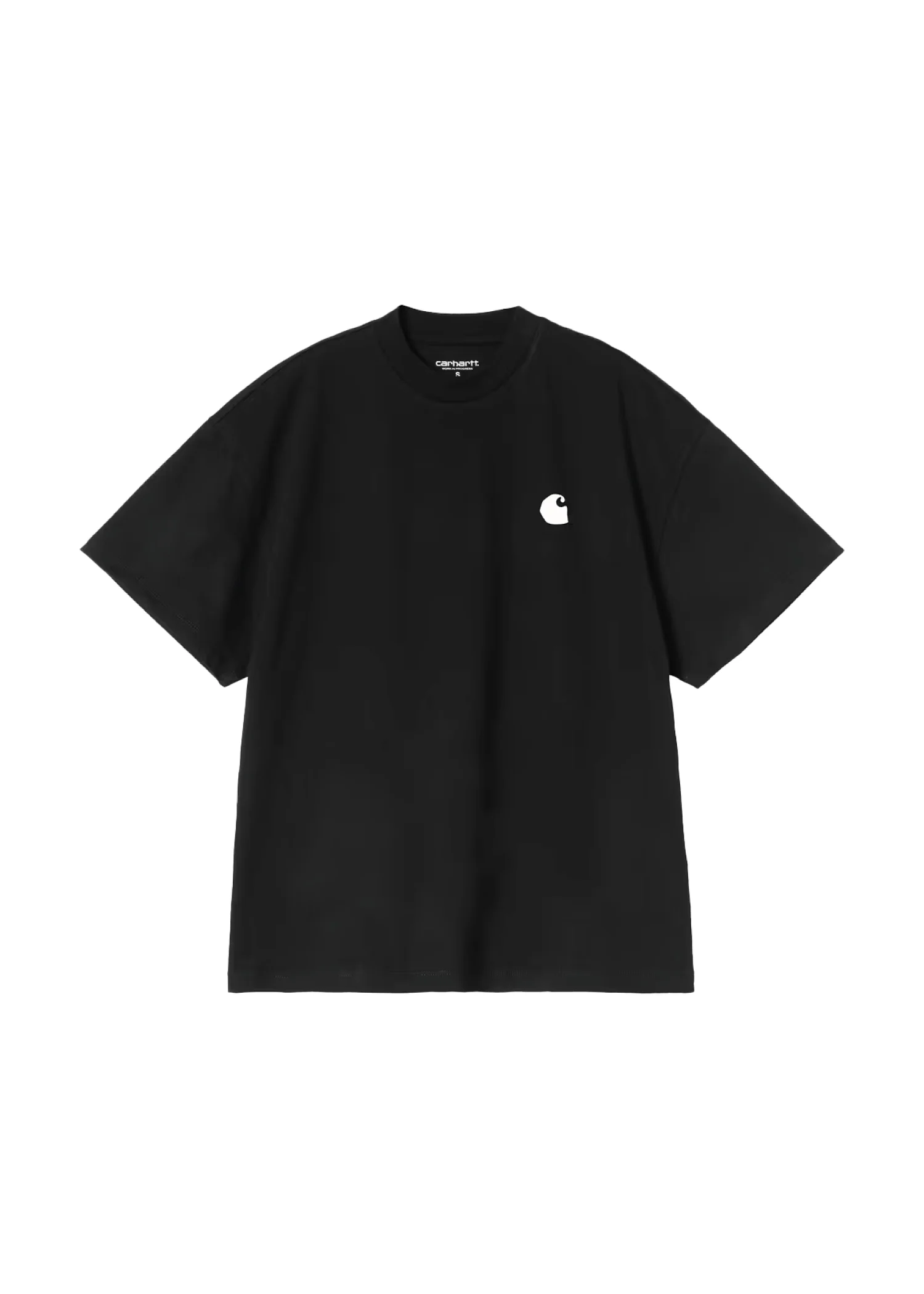 Carhartt Wip T-Shirt da donna manica corta  Compy nera