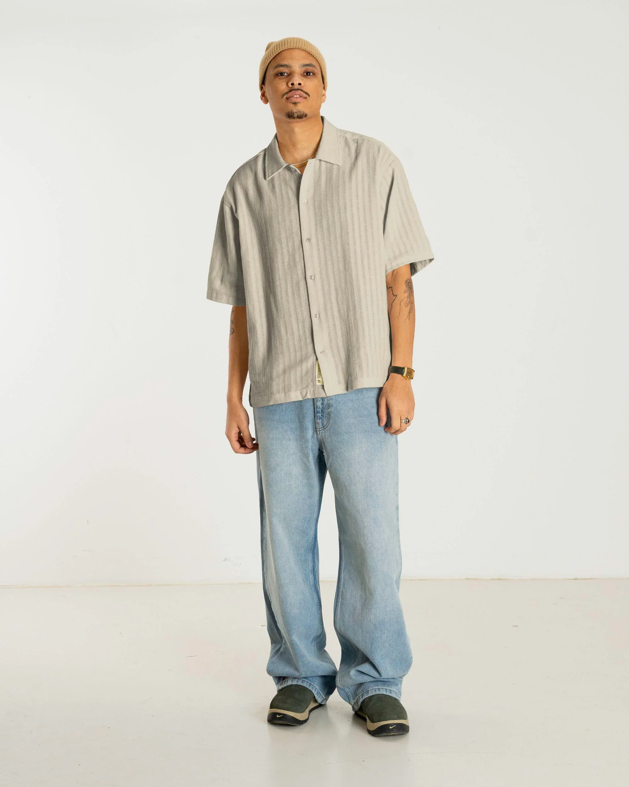 Woodbird Camicia da uomo manica corta Wang Chuke - Image 2