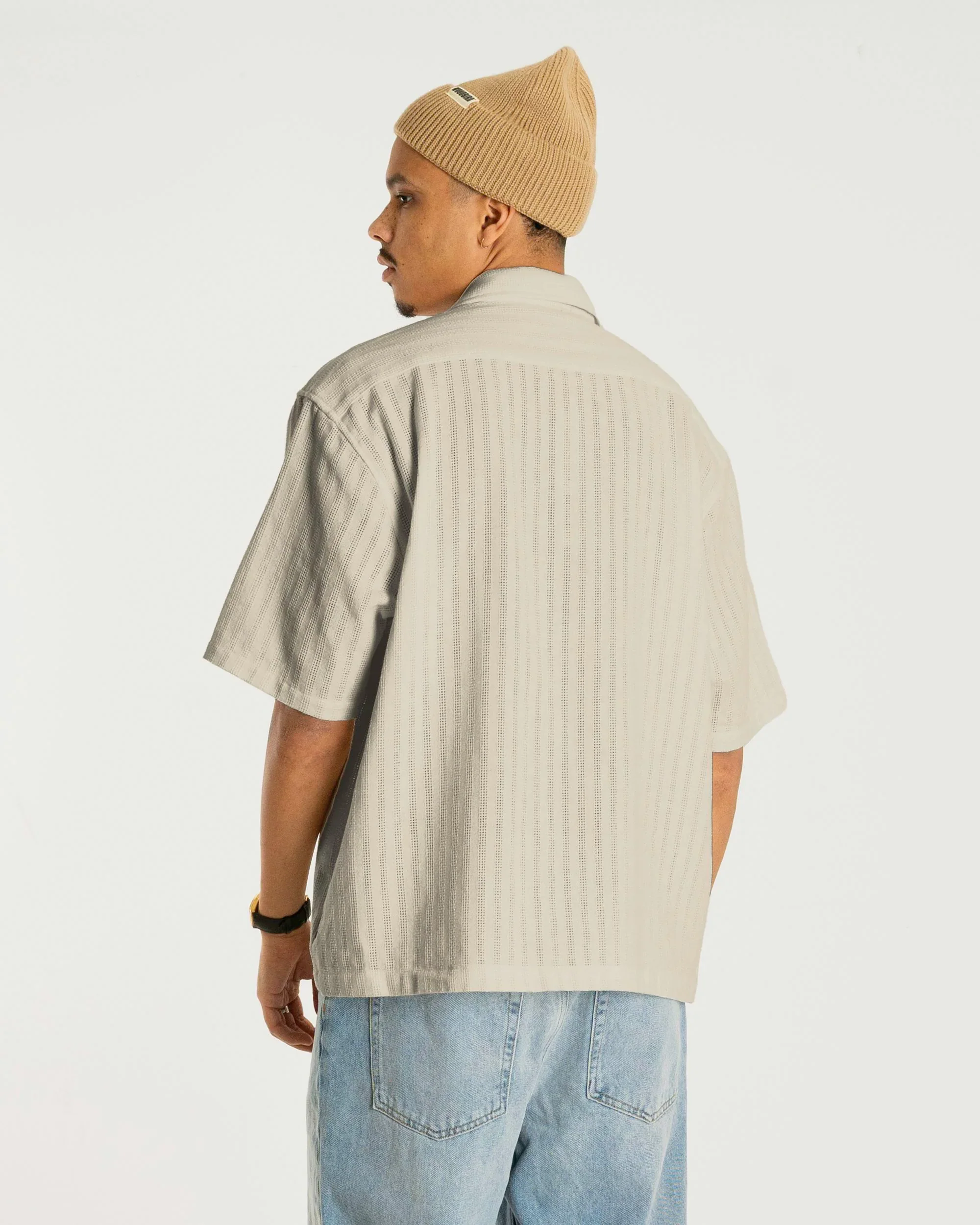 Woodbird Camicia da uomo manica corta Wang Chuke - Image 4