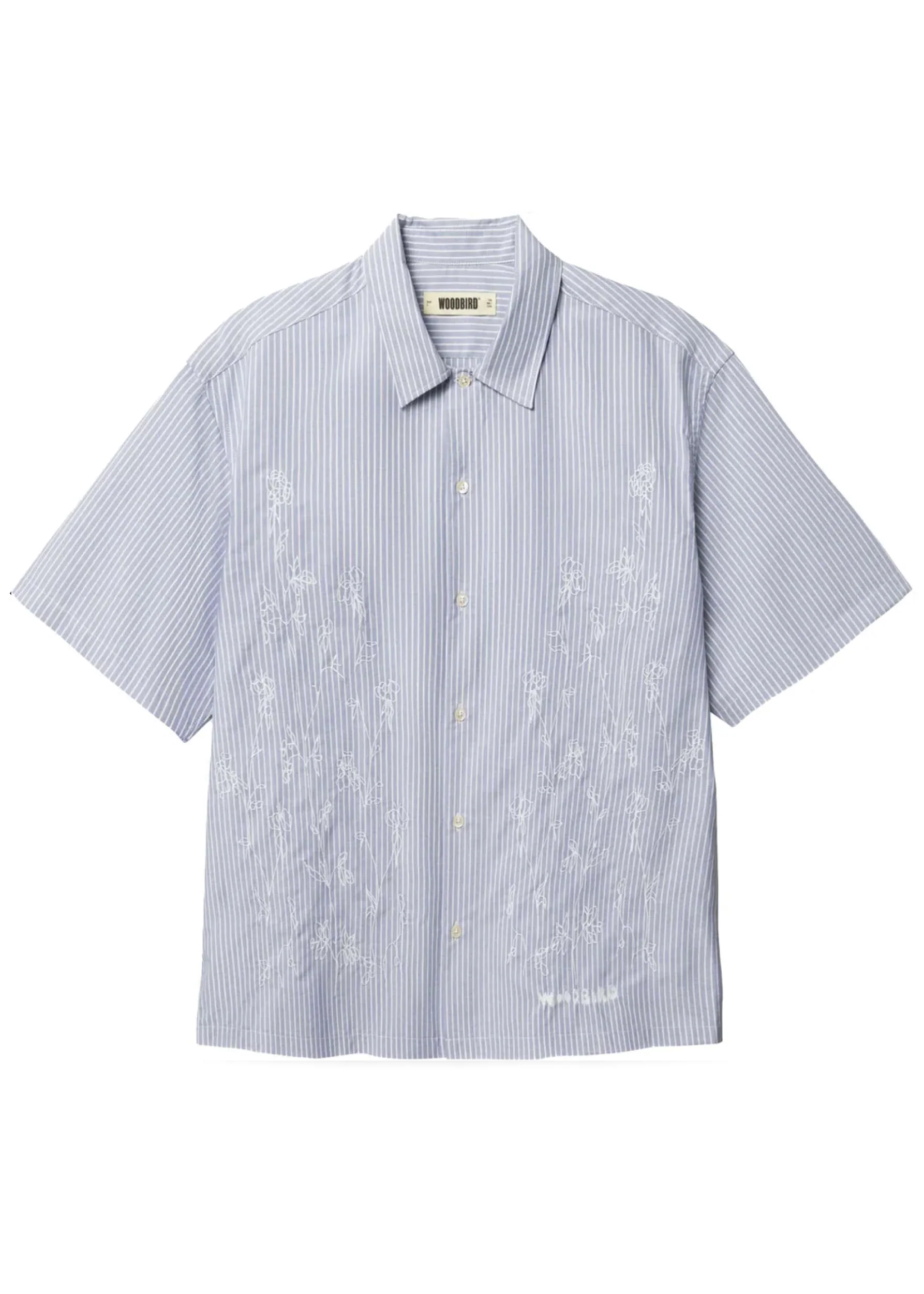 Woodbird Camicia da uomo manica corta Wang Ox