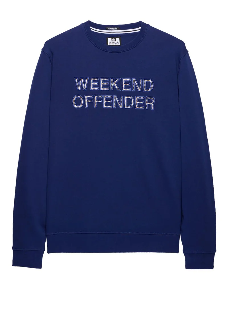 Weekend Offender Felpa girocollo uomo Warwick