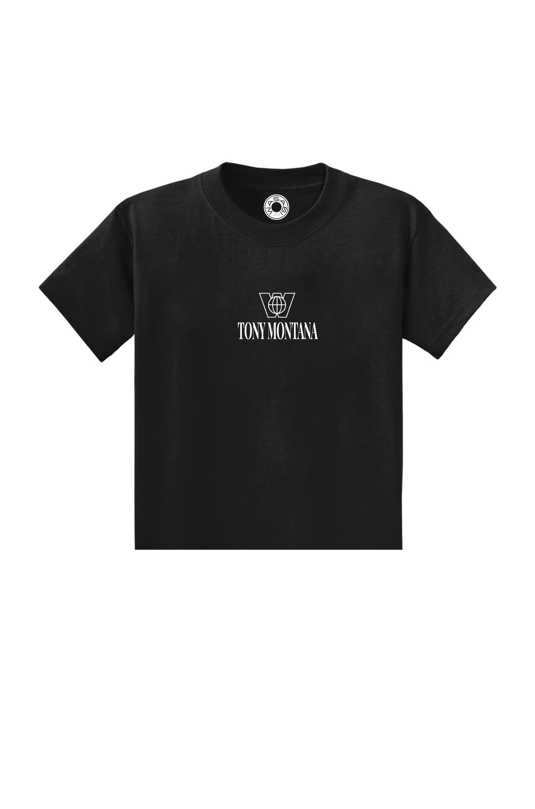 Wasabi T-Shirt da uomo manica corta Tony Montana nera - Image 2
