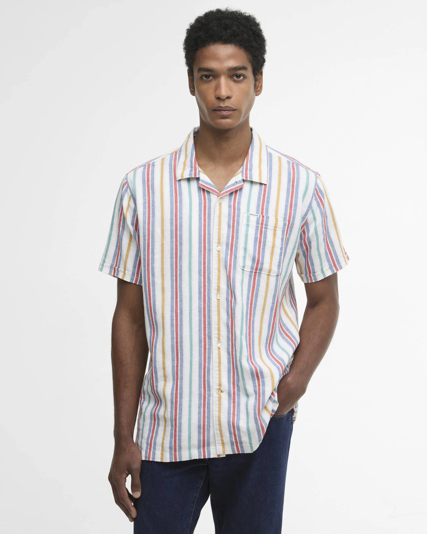 Barbour Camicia rigata da uomo manica corta Waterbay - Image 4