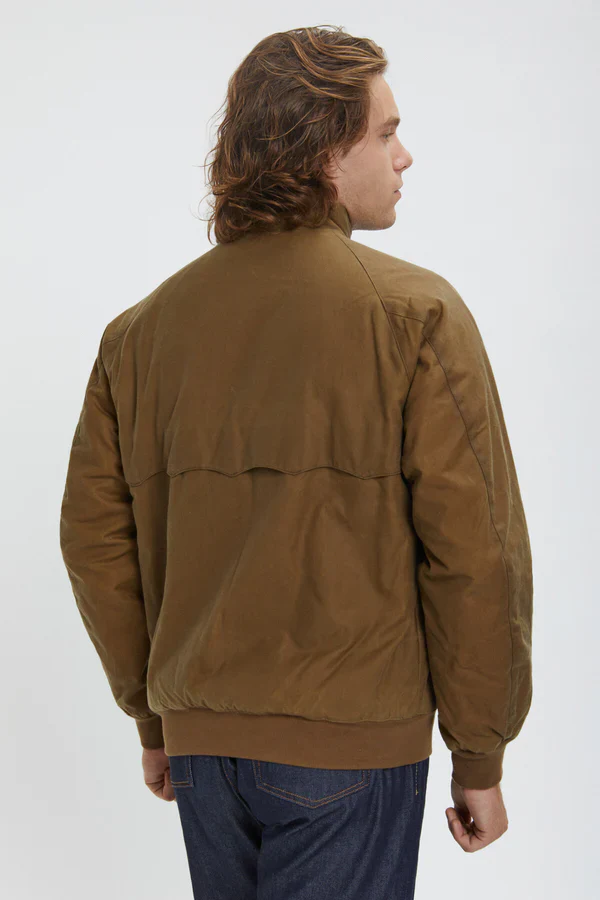 Baracuta Giacca da uomo in cotone cerato Waxed G9 Pocket - Image 4