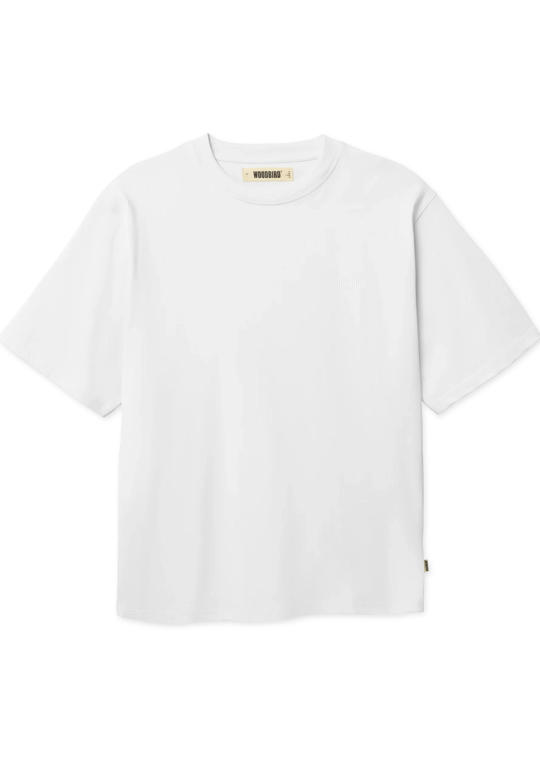 Woodbird T-Shirt Uomo Baine Base Bianca