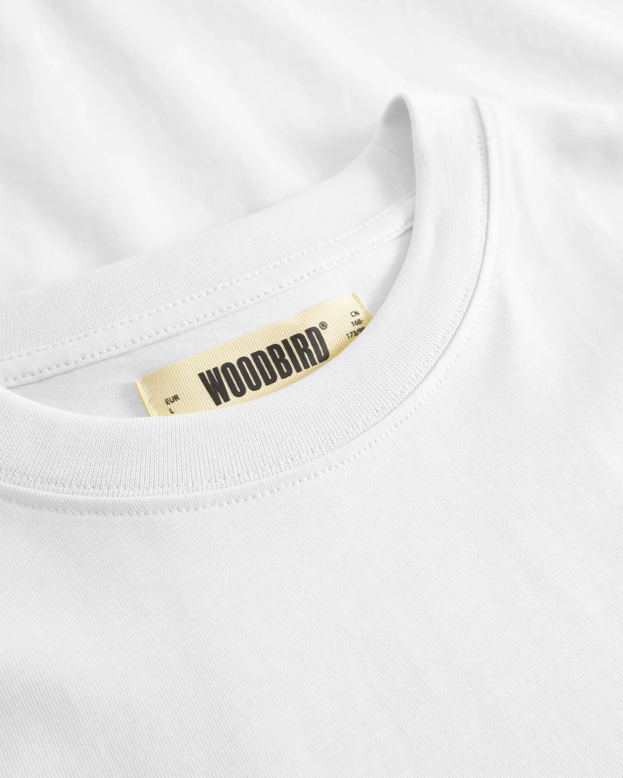 Woodbird T-Shirt Uomo Baine Base Bianca - Image 2
