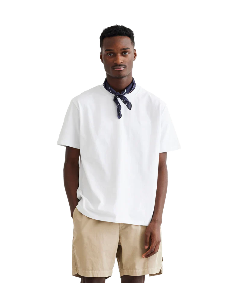 Woodbird T-Shirt Uomo Baine Base Bianca - Image 3