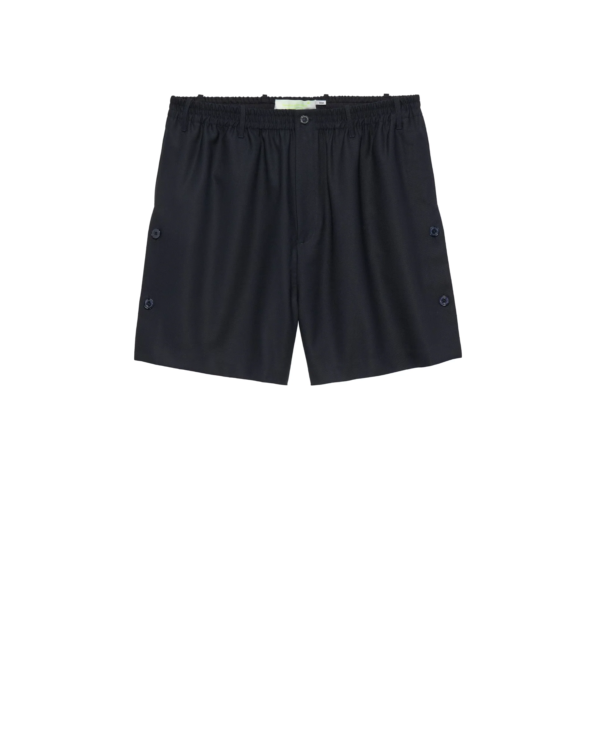 New Amsterdam Pantaloncino da uomo in fresco lana Wool Track blu