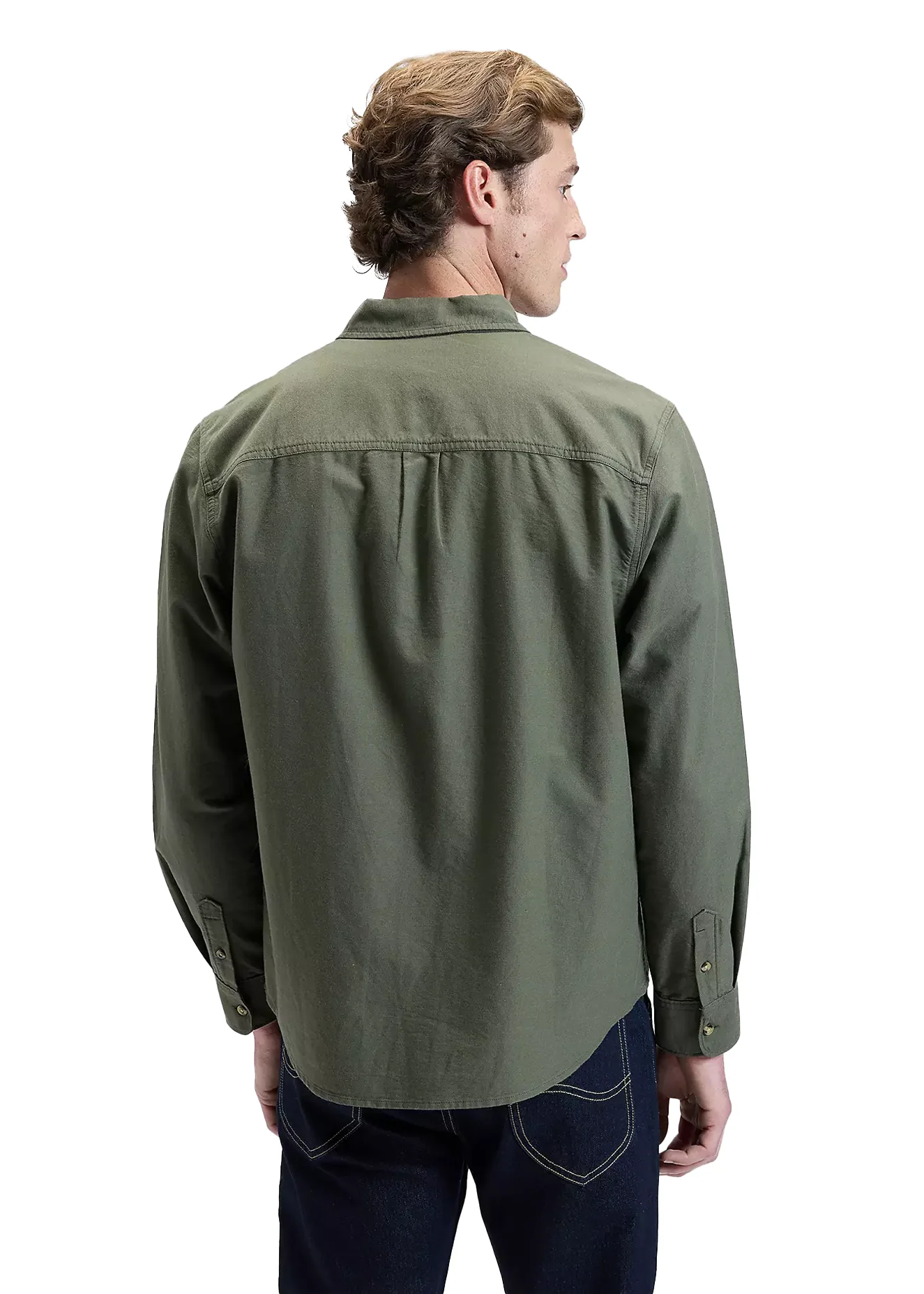 Lee Camicia da uomo Work Relaxed verde - Image 2