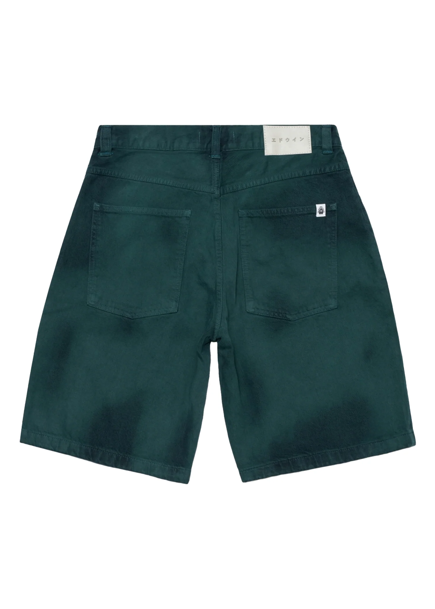 Edwin Pantaloncino in jeans da uomo Worker verde - Image 2