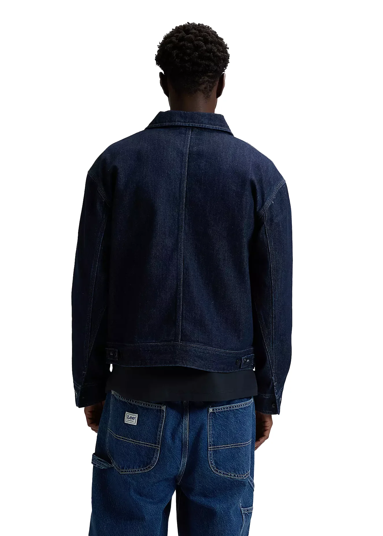 Lee Giacca da uomo in jeans con zip Workwear 91W Regular - Image 2