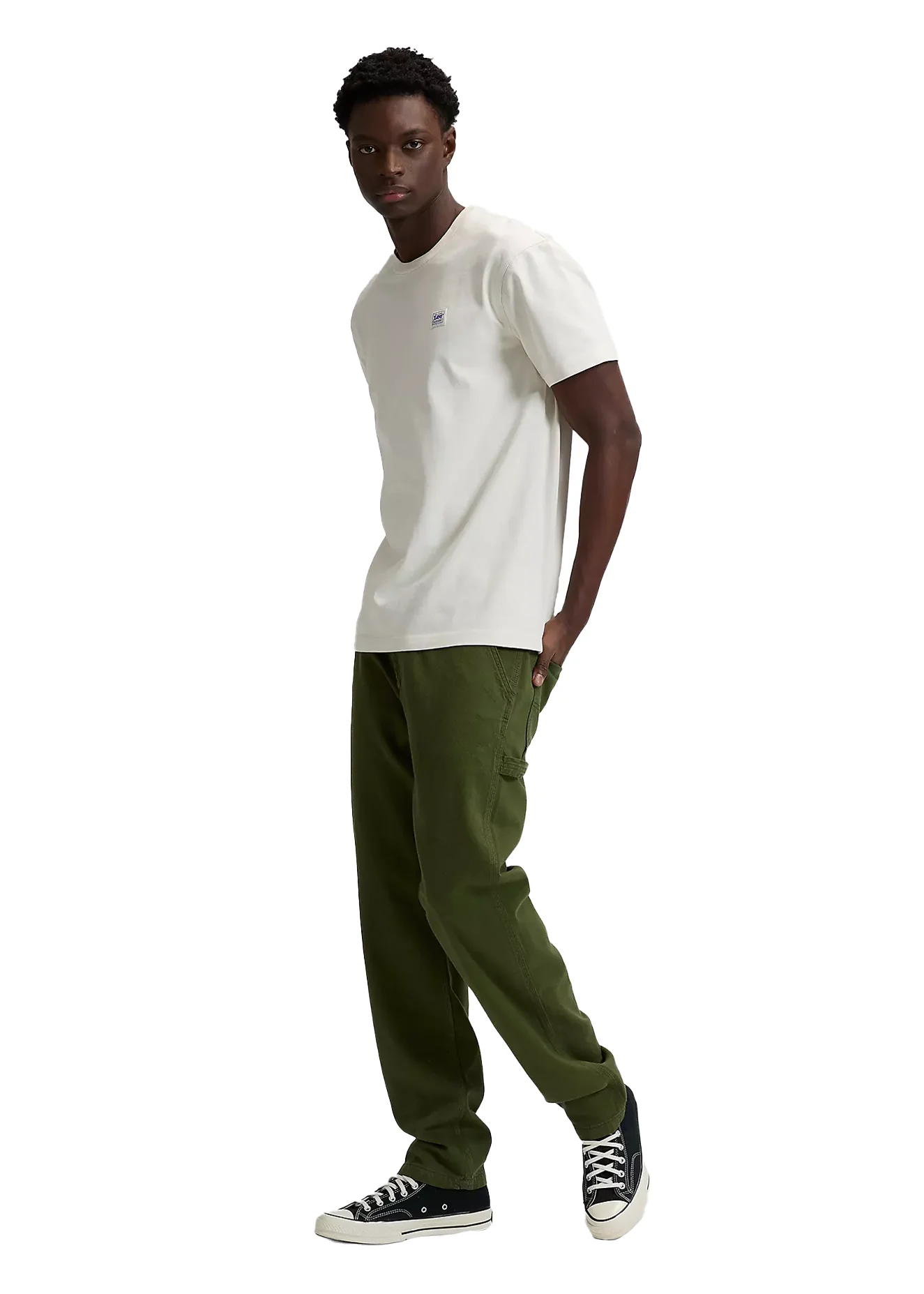 Lee T-Shirt da uomo manica corta Workwear Relaxed - Image 3