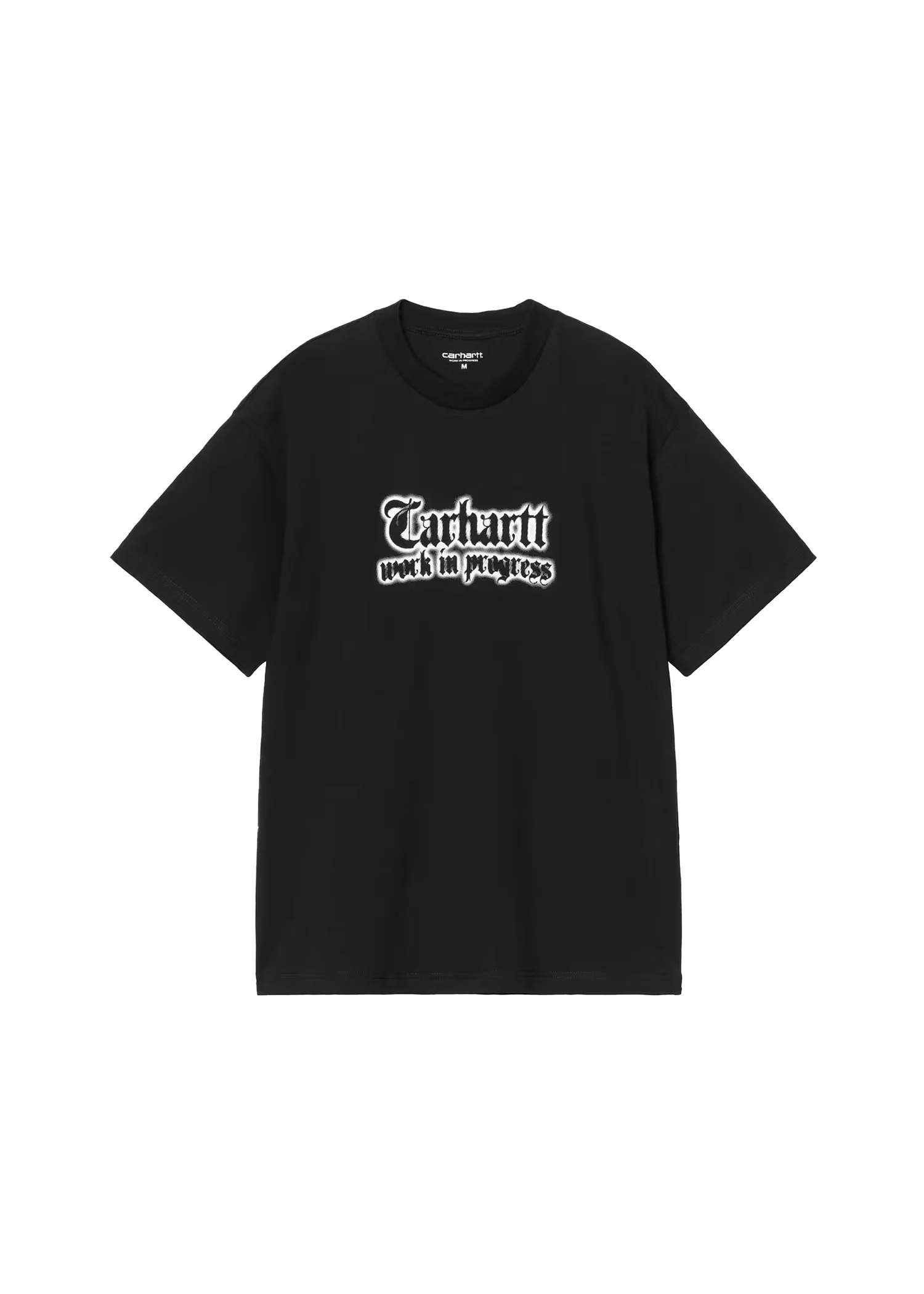 Carhartt Wip T-Shirt da uomo manica corta World Tour nera - Image 2