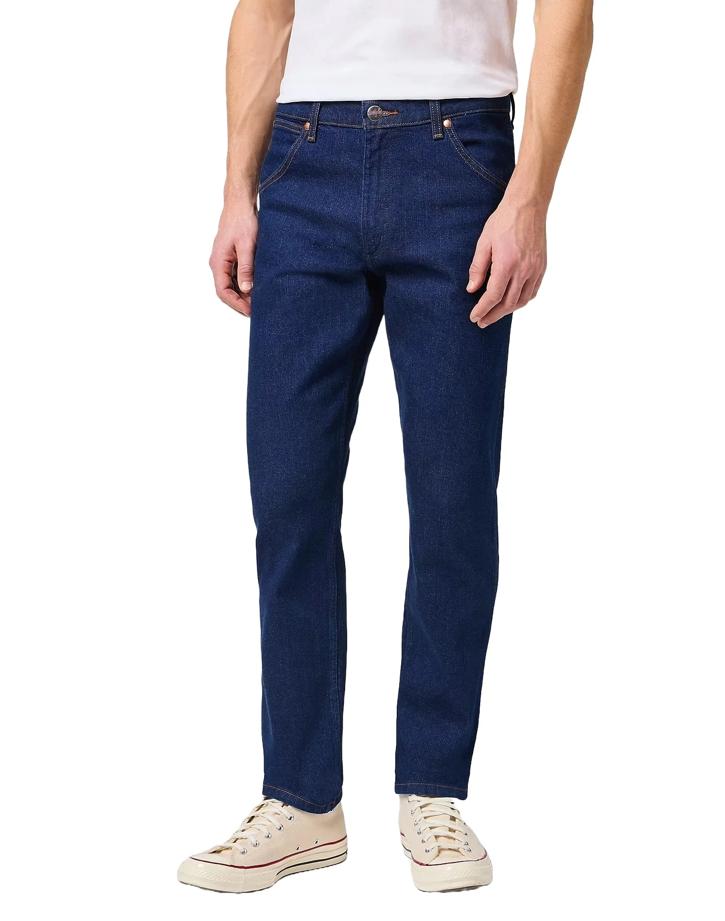 Wrangler Jeans da Uomo slim 11MWZ Blu - Image 3