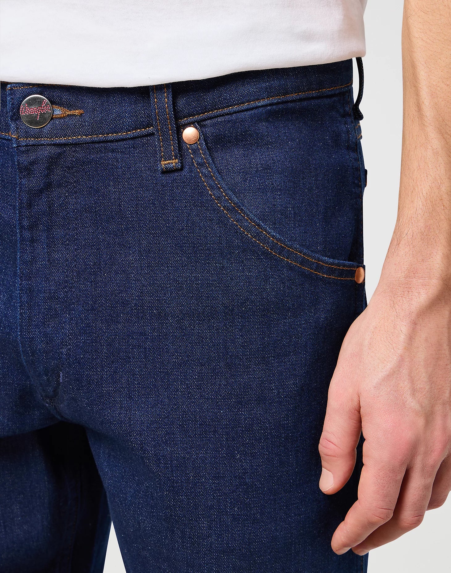 Wrangler Jeans da Uomo slim 11MWZ Blu - Image 5