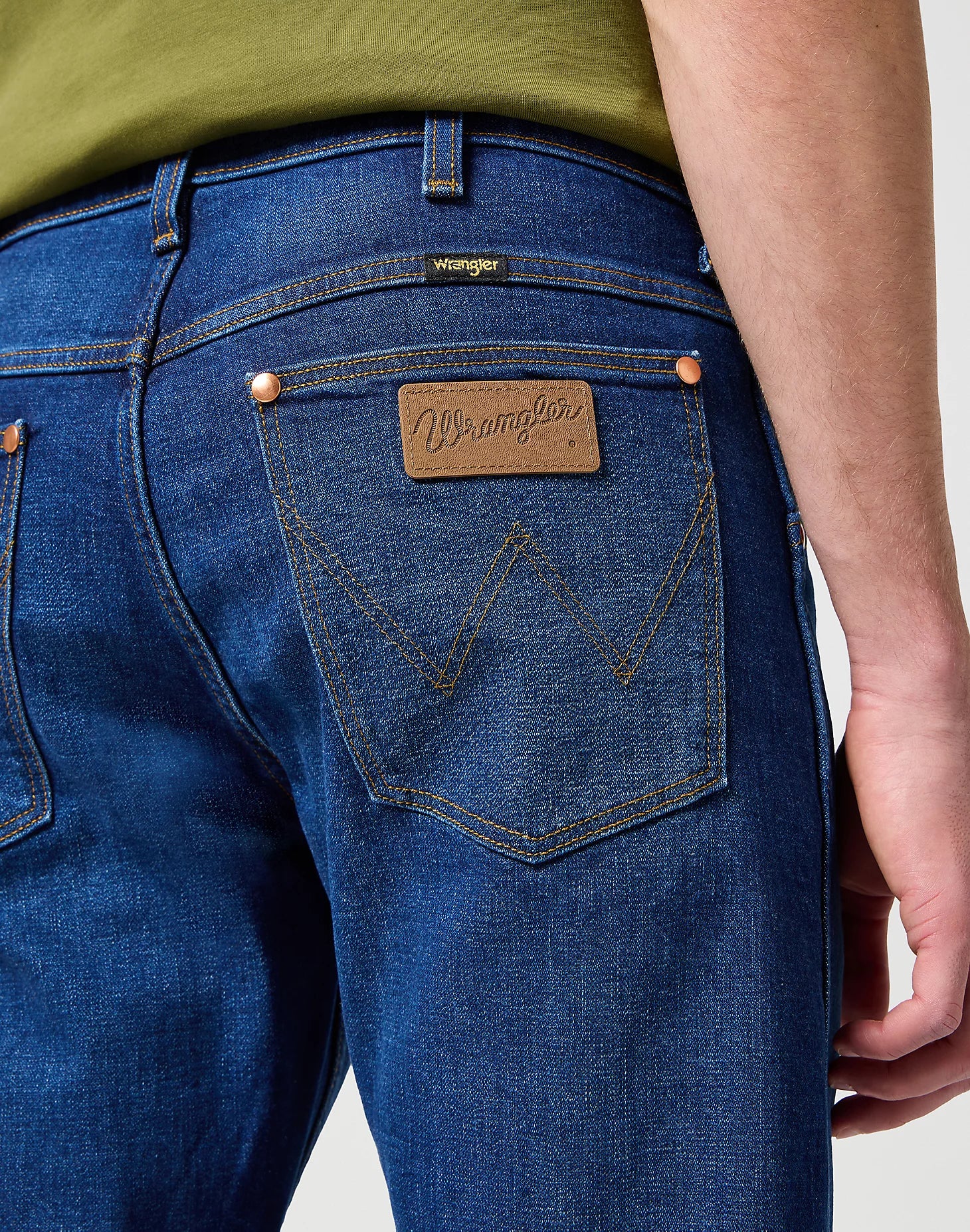 Wrangler Jeans da Uomo slim 11MWZ Blu - Image 3