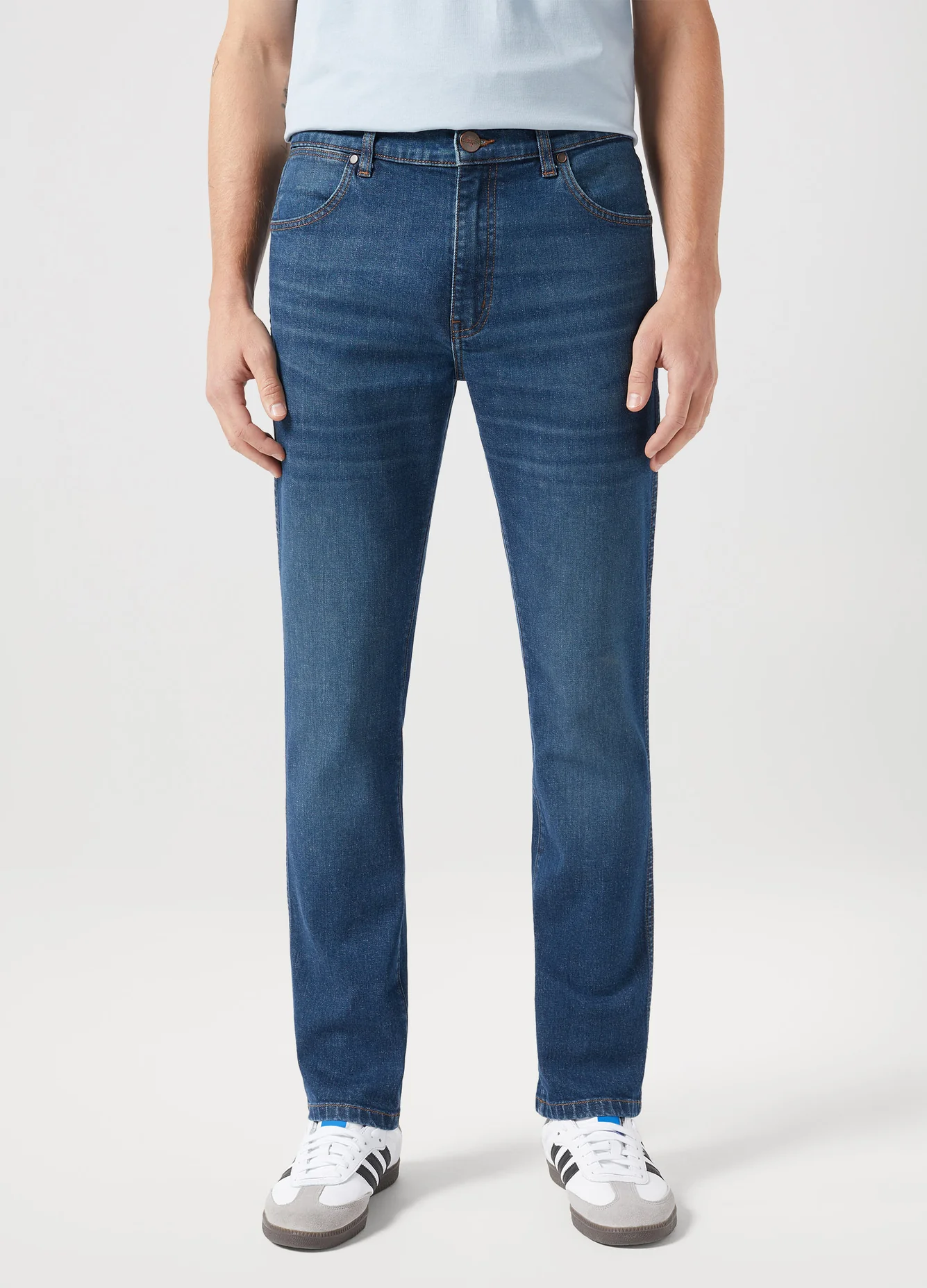 Wrangler Jeans Uomo Larstone Blu - Image 3