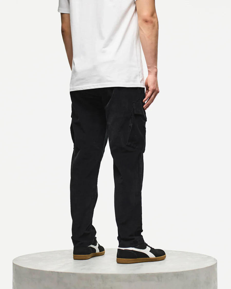 Weekend Offender Pantaloni da uomo in velluto Zanardi nero - Image 4