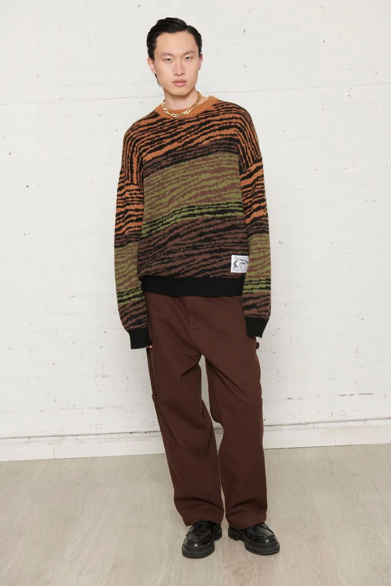 Pas De Mer Maglione in misto la lana da uomo Zebra - Image 3