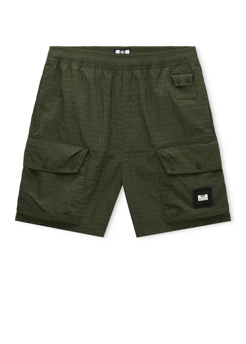 Weekend Offender Pantaloncino con asconi da uomo Zemmouri verde