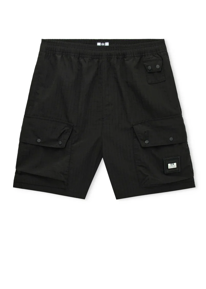Weekend Offender Pantaloncino con tasconi da uomo Zemmouri nero