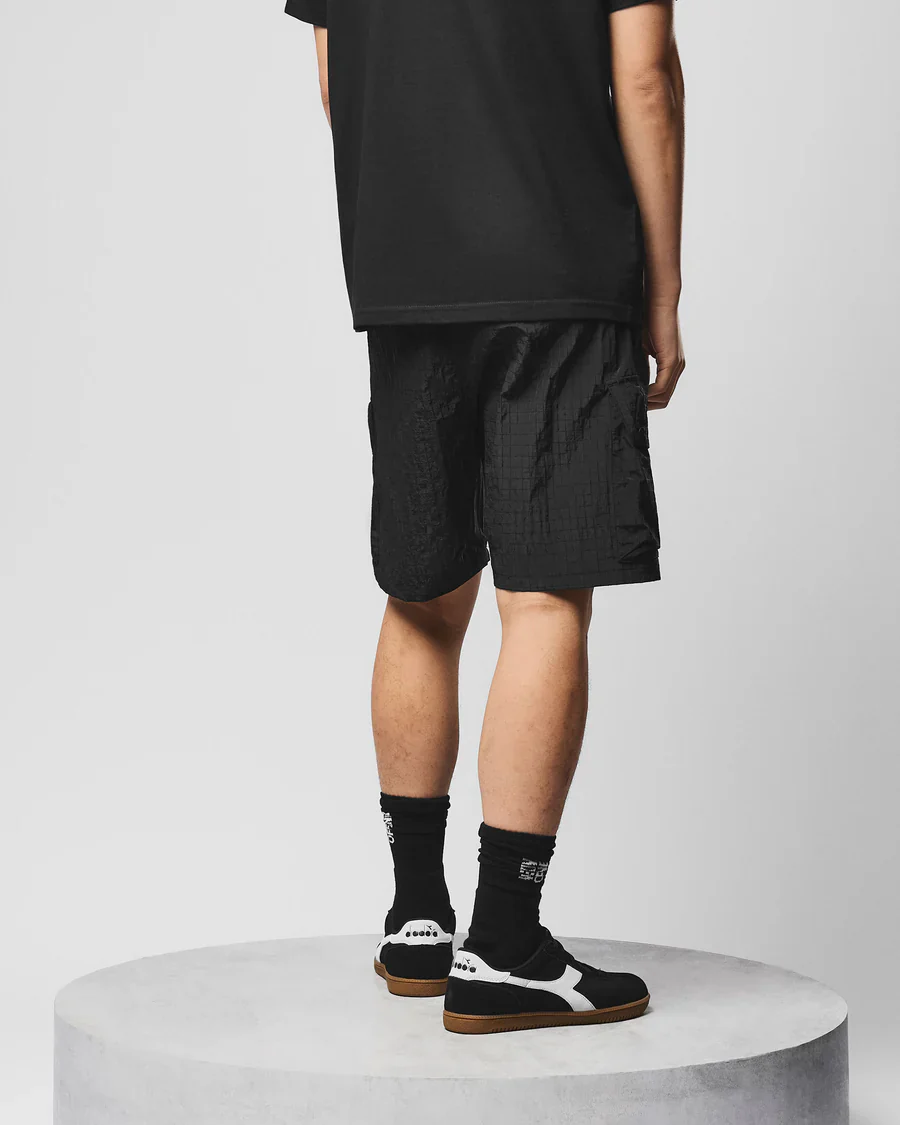 Weekend Offender Pantaloncino con tasconi da uomo Zemmouri nero - Image 4